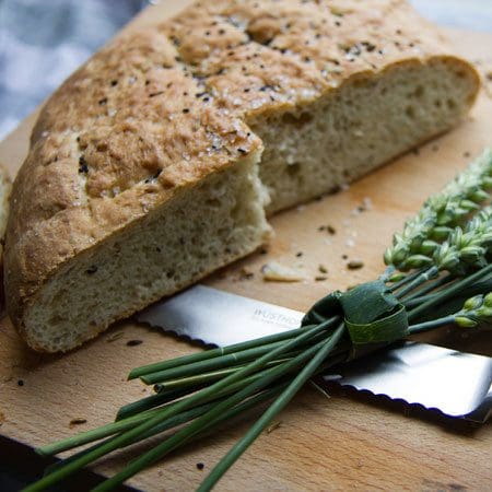 Black Onion Seed and Sesame Bread