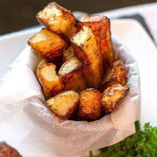 Chunky Chips with Herbs and Balsamic Vinegar