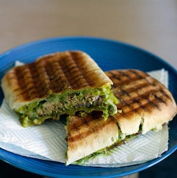 Chimichurri Tuna Melt Panini