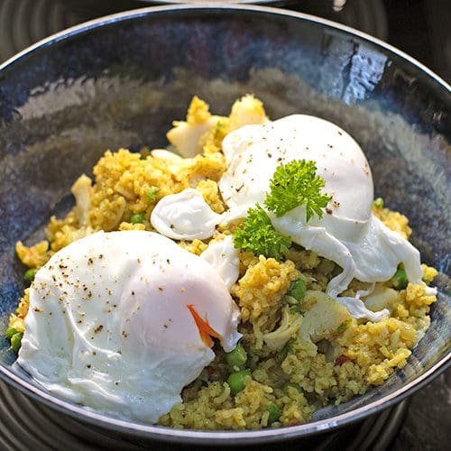 kedgeree with Garlic and Chilli
